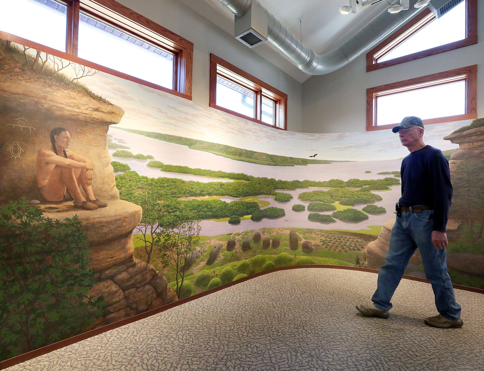 Driftless Area Education and Visitor Center offers breathtaking views and interactive learning